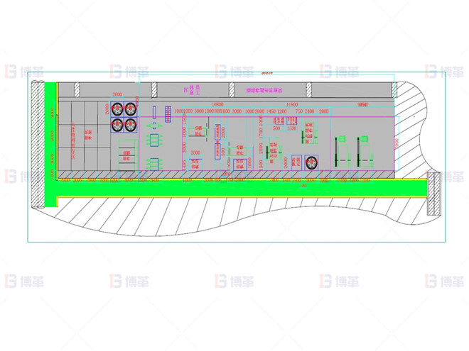 布局方案三 上海知名機械廠精益布局案例 布局方案三