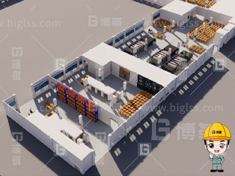 新工廠規劃，工業園區規劃，車間布局規劃，生產線體設計，數字化工廠，目視化設計，上海博革，博革咨詢